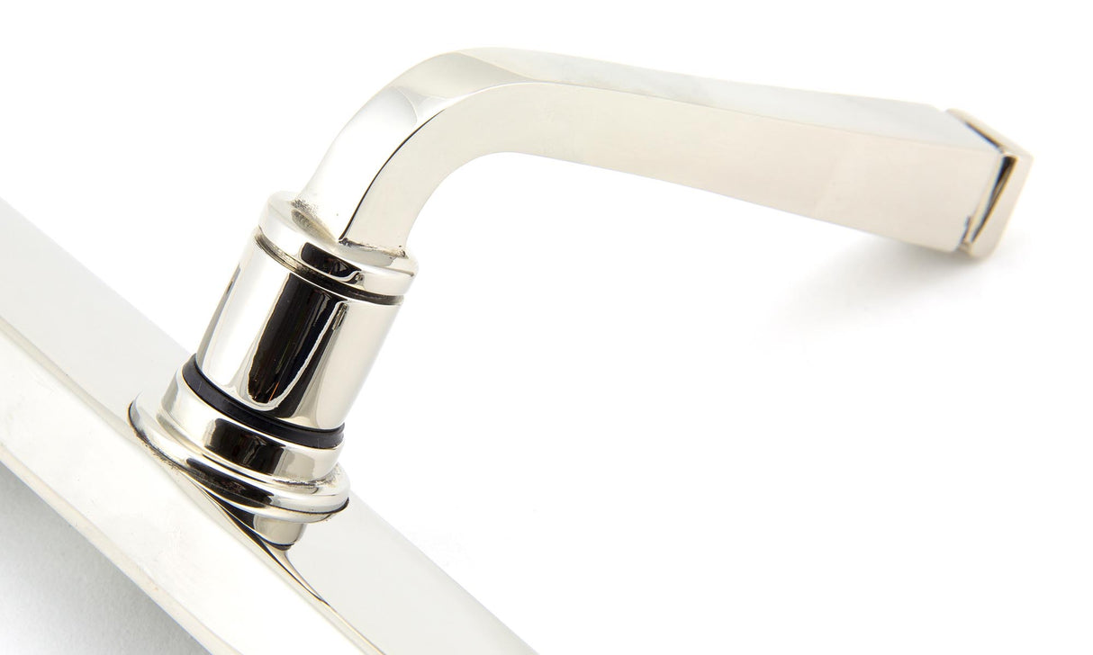 From The Anvil - Polished Nickel Avon Slimline Lever Espag. Lock Set | Sku. 90356 | Trade Door Handles.