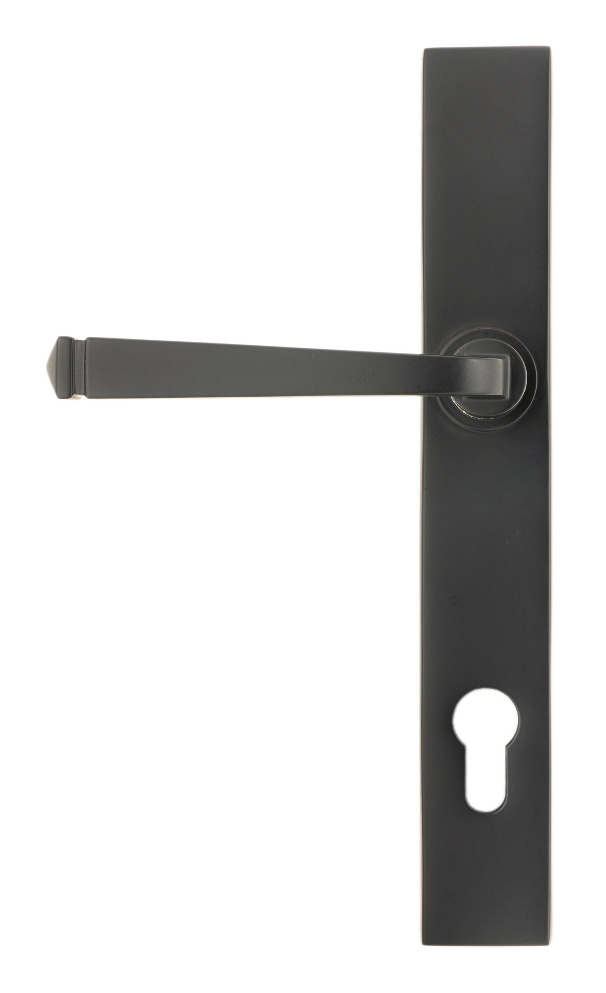 From The Anvil - Aged Bronze Avon Slimline Lever Espag. Lock Set | Sku. 90357 | Trade Door Handles.