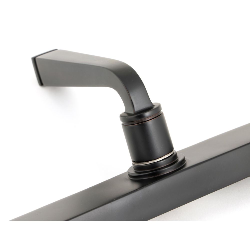 From The Anvil - Aged Bronze Avon Slimline Lever Espag. Lock Set | Sku. 90357 | Trade Door Handles.