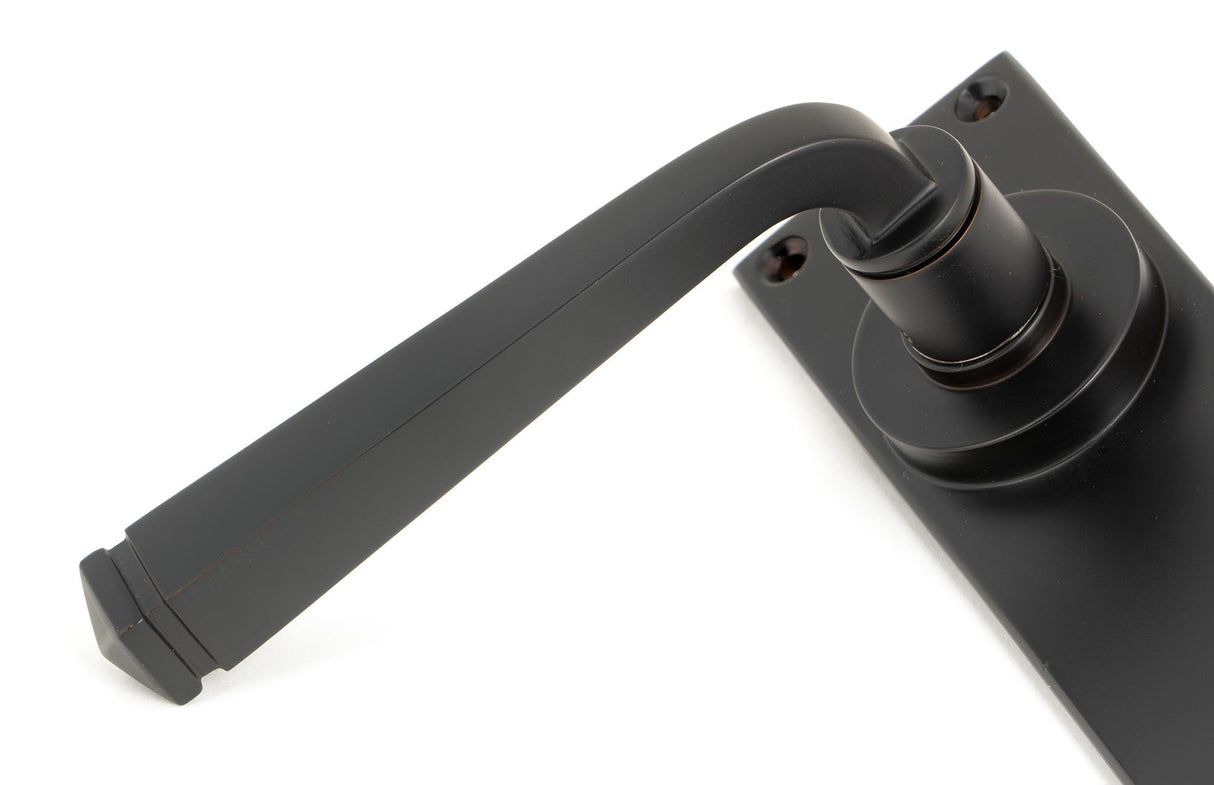 From The Anvil - Aged Bronze Avon Lever Lock Set | Sku. 90361 | Trade Door Handles.