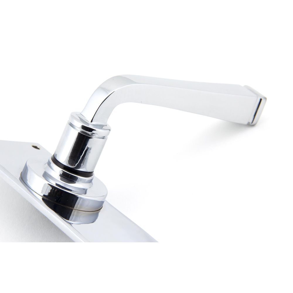From The Anvil - Polished Chrome Avon Lever Latch Set | Sku. 90363 | Trade Door Handles.