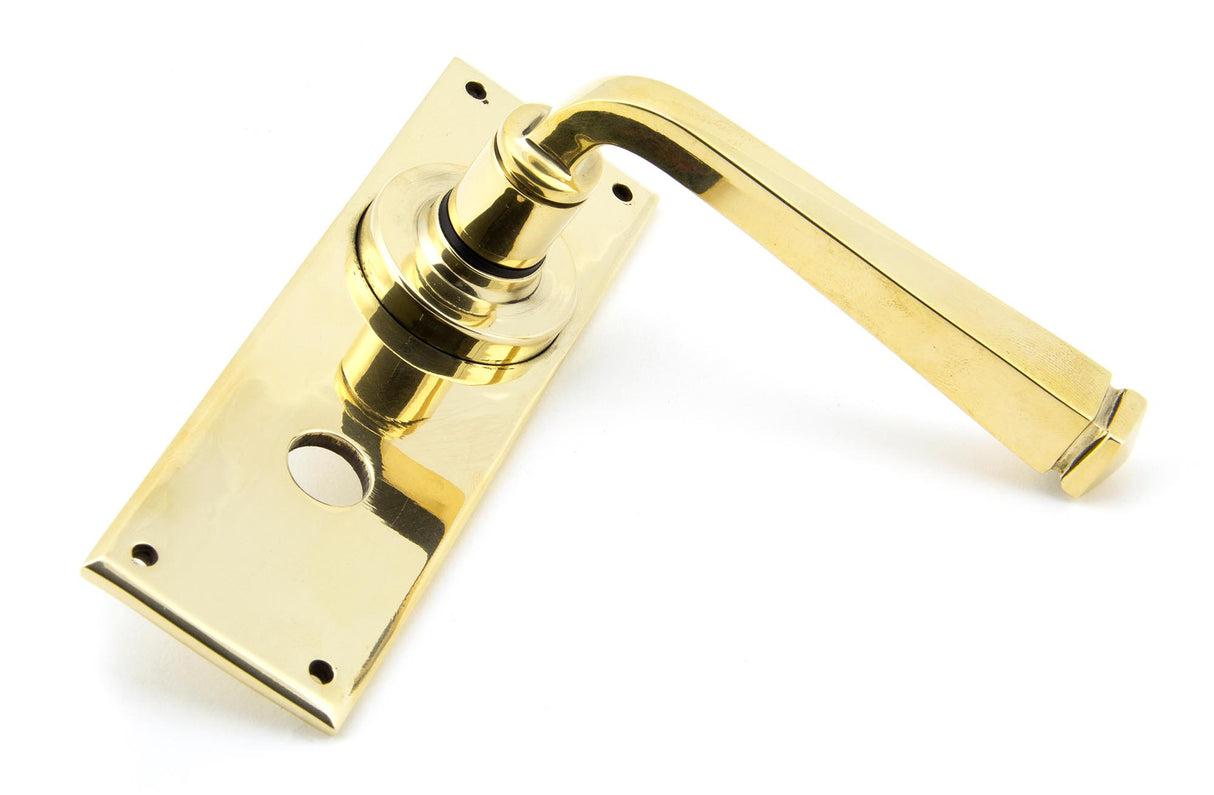 From The Anvil - Aged Brass Avon Lever Bathroom Set | Sku. 90366 | Trade Door Handles.