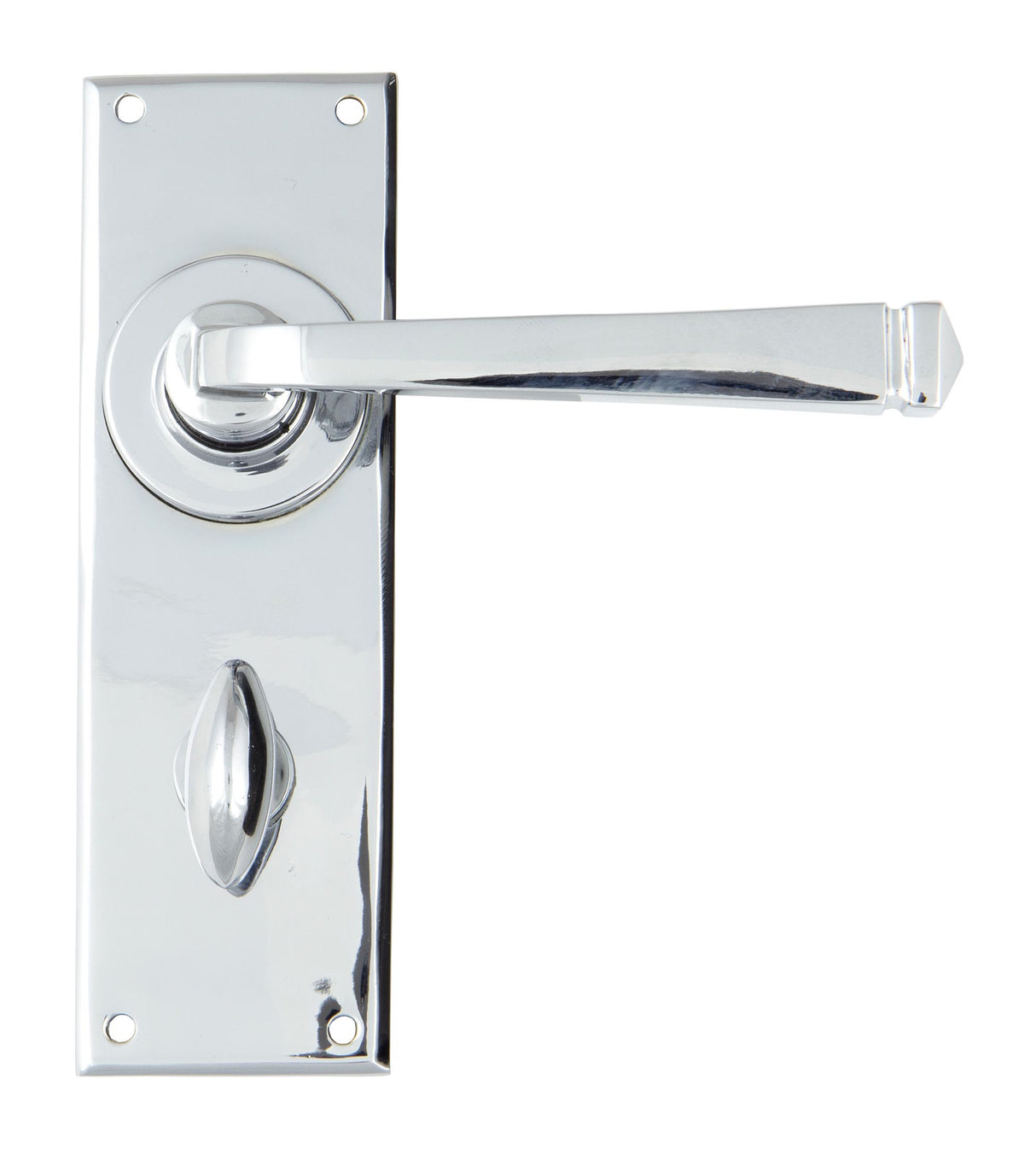 From The Anvil - Polished Chrome Avon Lever Bathroom Set | Sku. 90367 | Trade Door Handles.