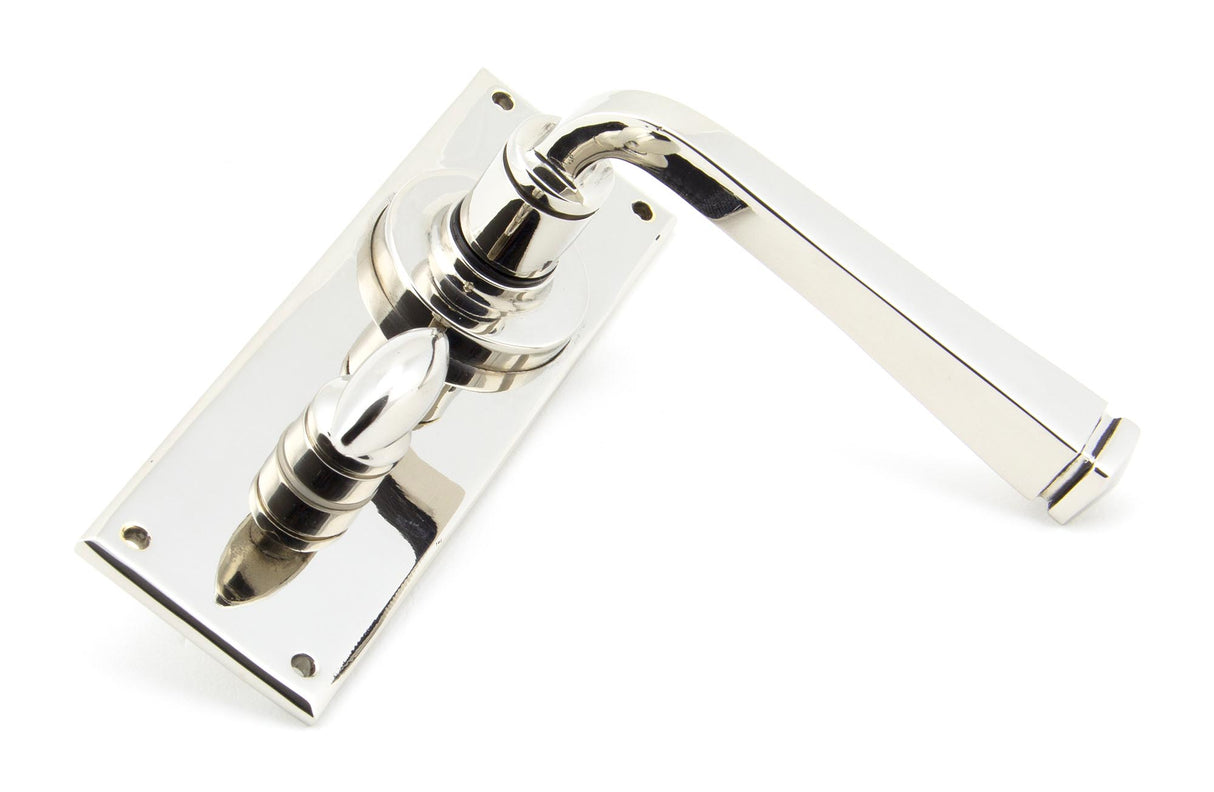 From The Anvil - Polished Nickel Avon Lever Bathroom Set | Sku. 90368 | Trade Door Handles.