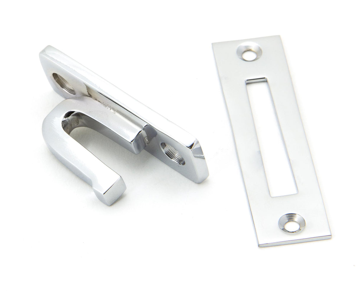 From The Anvil - Polished Chrome Locking Avon Fastener | Sku. 90408 | Trade Door Handles.