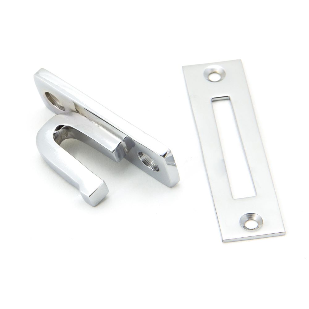 From The Anvil - Polished Chrome Locking Avon Fastener | Sku. 90408 | Trade Door Handles.