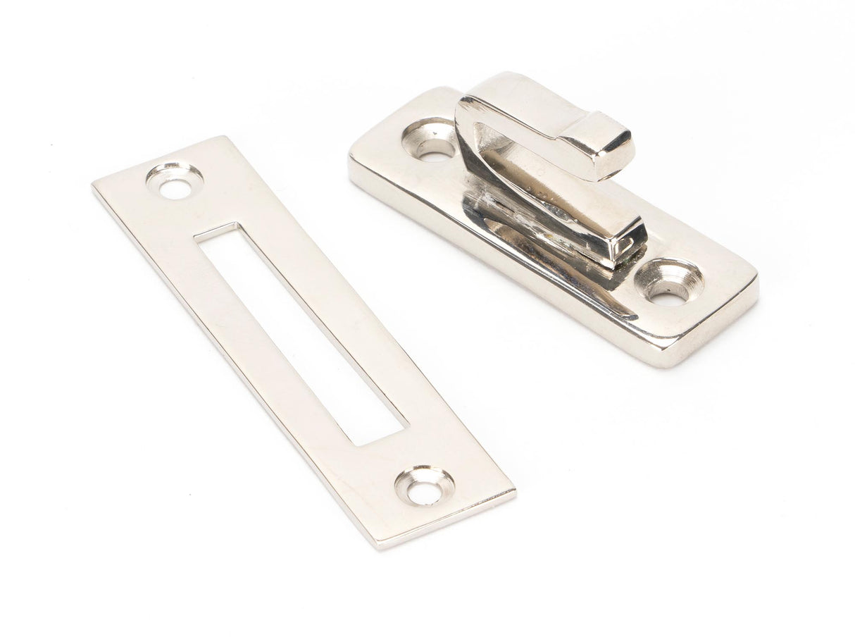 From The Anvil - Polished Nickel Locking Avon Fastener | Sku. 90409 | Trade Door Handles.
