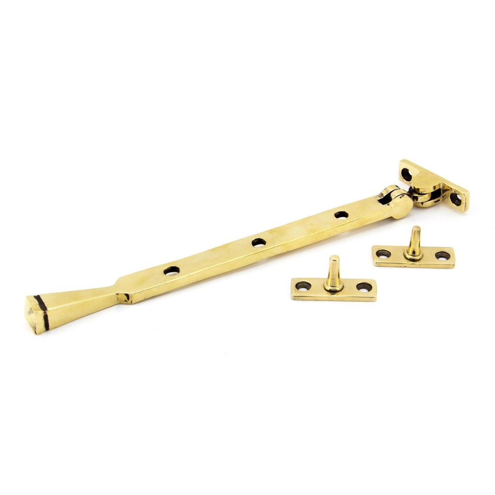 From The Anvil - Aged Brass 10" Avon Stay | Sku. 90427 | Trade Door Handles.