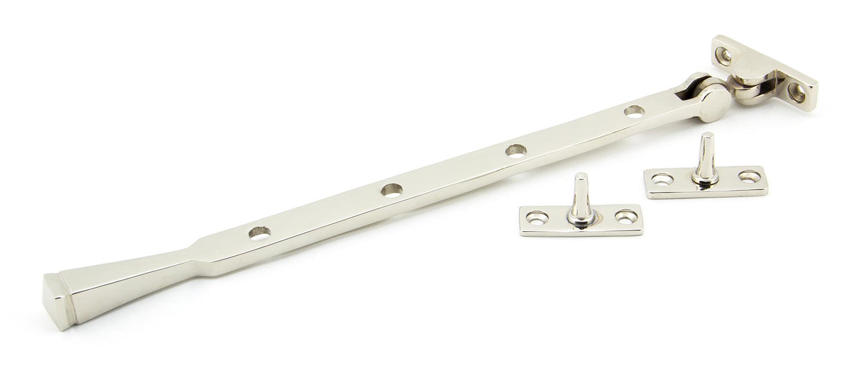 From The Anvil - Polished Nickel 12" Avon Stay | Sku. 90433 | Trade Door Handles.