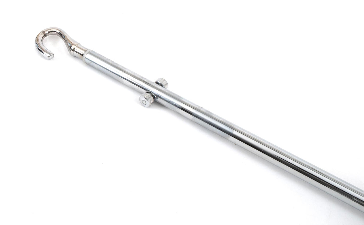 From The Anvil - Polished Chrome 1-1.75m Telescopic Window Winder | Sku. 91025 | Trade Door Handles.