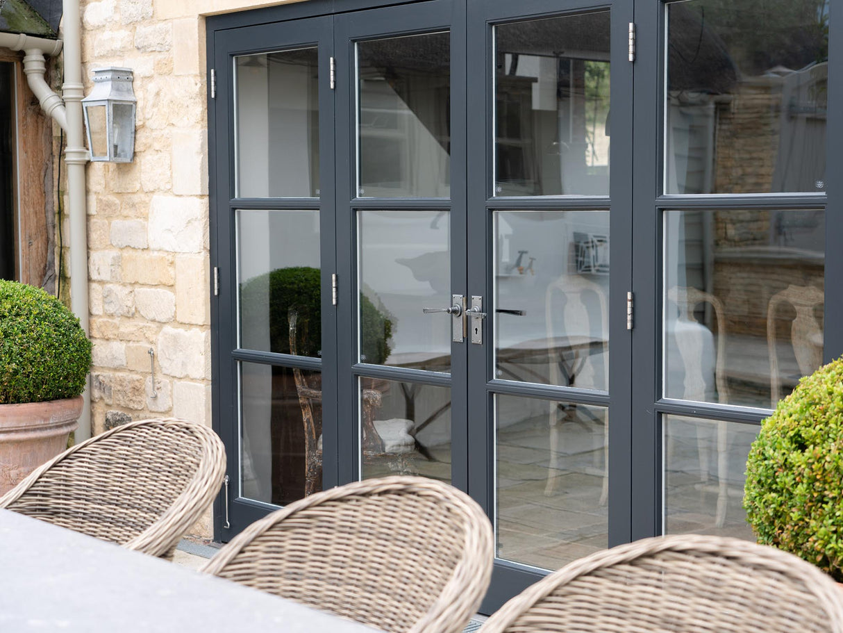 From The Anvil - Satin SS 4" Ball Bearing Butt Hinge (pair) F/R | Sku. 91039 | Trade Door Handles.