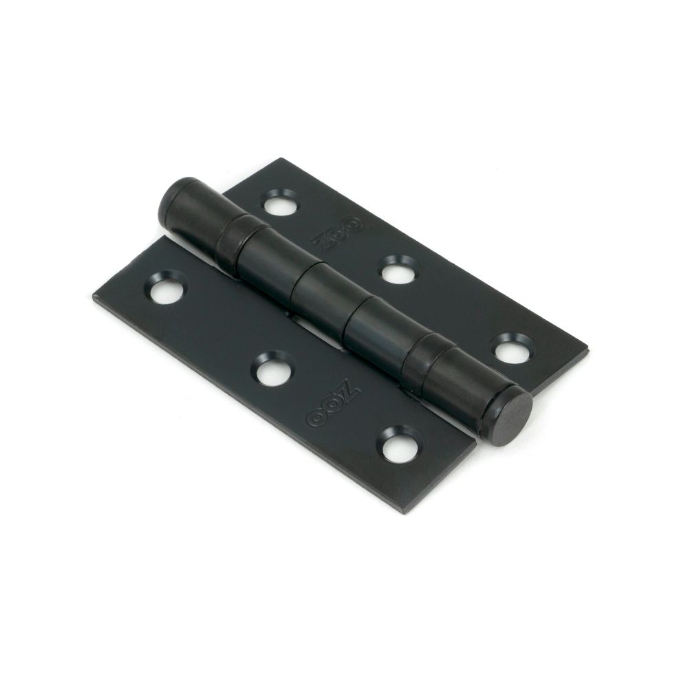 From The Anvil - Black 3" Ball Bearing Butt Hinge (pair) | Sku. 91041 | Trade Door Handles.