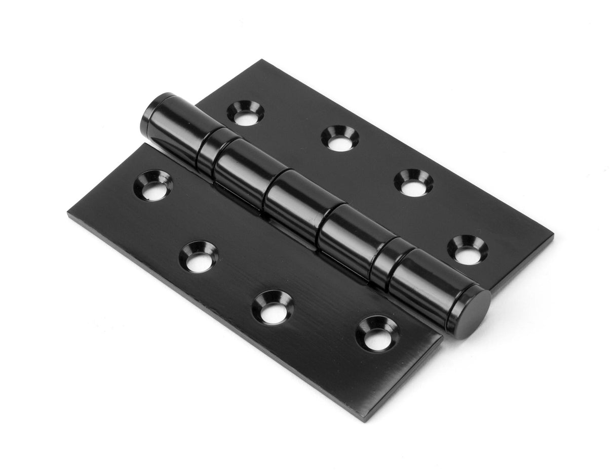 From The Anvil - Black 4" Ball Bearing Butt Hinge (pair) | Sku. 91043 | Trade Door Handles.