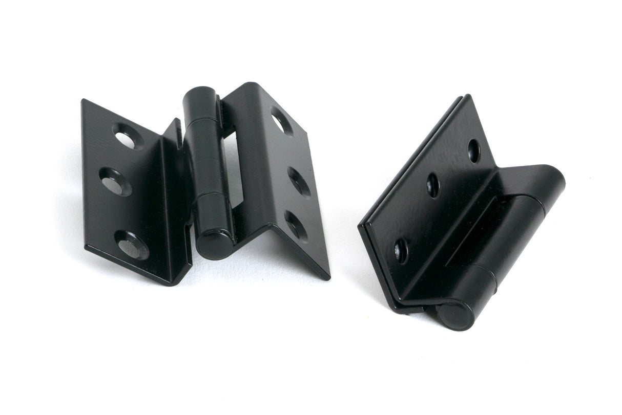 From The Anvil - Black 2‚¬Å¡½" Stormproof Hinge 1951 (Pair) | Sku. 91046 | Trade Door Handles.