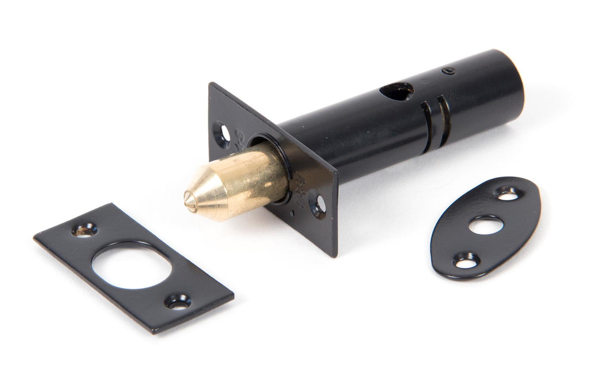 From The Anvil - Black Security Door Bolt | Sku. 91052 | Trade Door Handles.