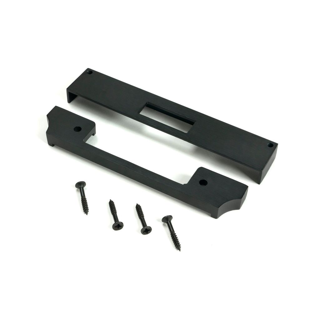 From The Anvil - Black ½" Rebate Kit for Deadlock | Sku. 91063 | Trade Door Handles.