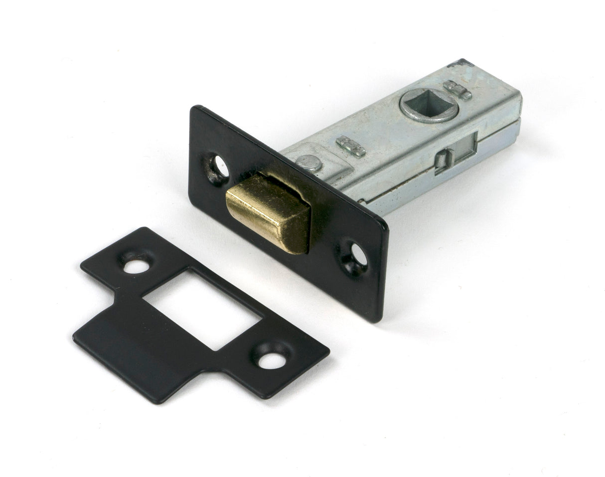 From The Anvil - Black 2½" Tubular Mortice Latch | Sku. 91079 | Trade Door Handles.