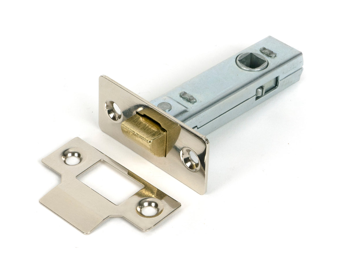 From The Anvil - Nickel 3" Tubular Mortice Latch | Sku. 91082 | Trade Door Handles.