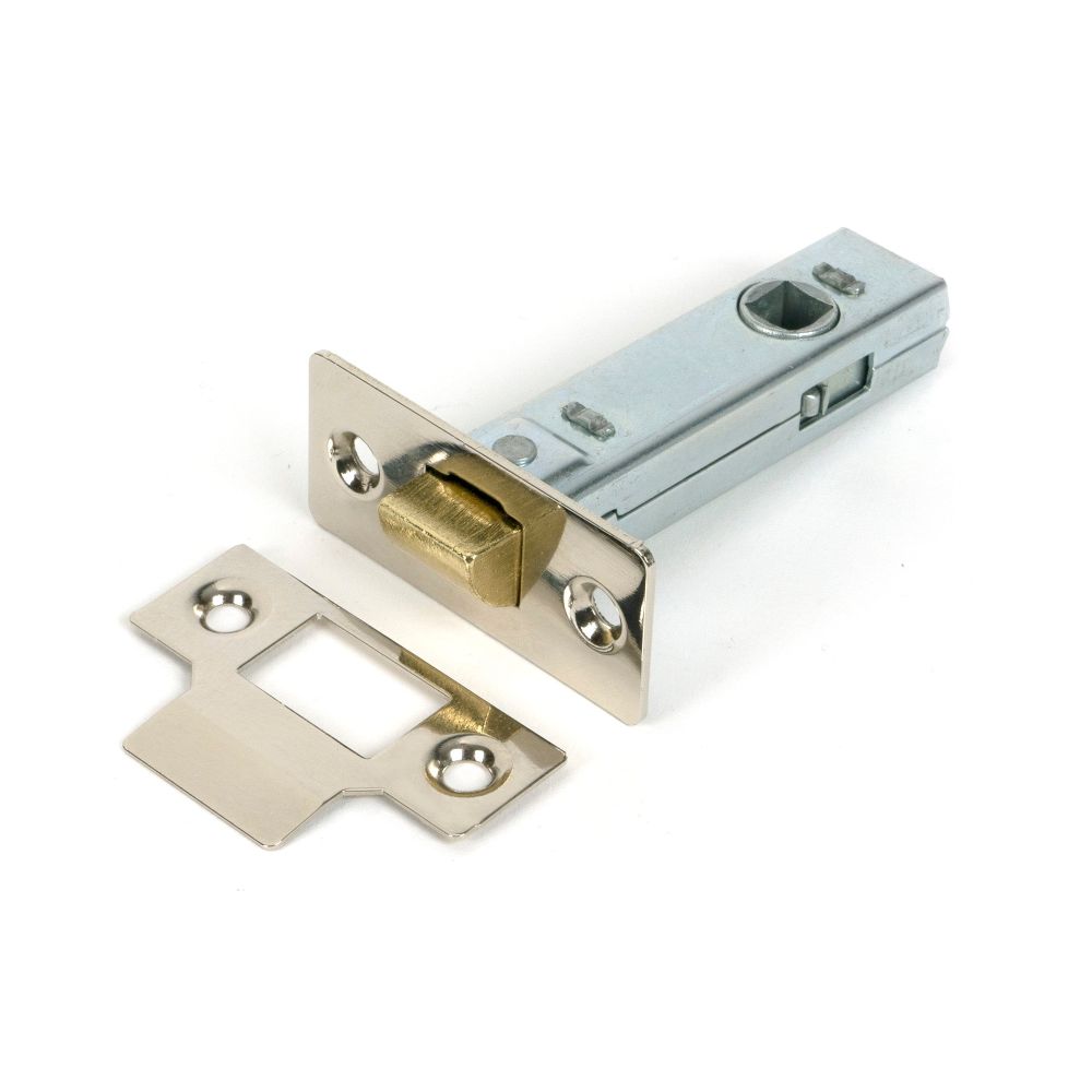 From The Anvil - Nickel 3" Tubular Mortice Latch | Sku. 91082 | Trade Door Handles.