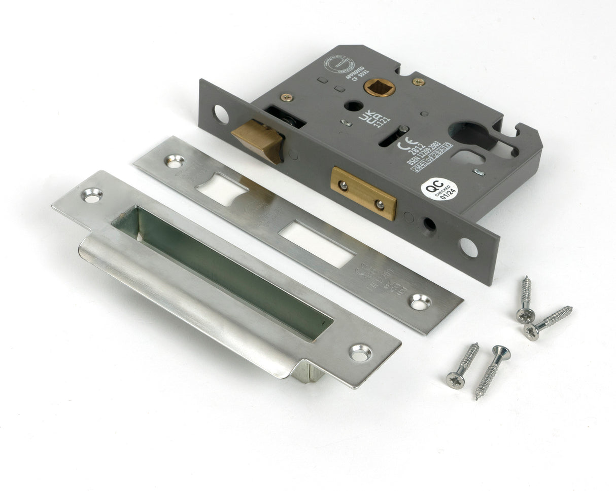 From The Anvil - SSS 3" Euro Profile Sash Lock | Sku. 91096 | Trade Door Handles.