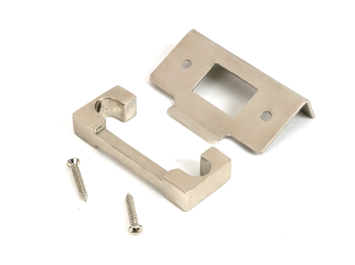 From The Anvil - Nickel ½" Rebate Kit Latch and Deadbolt | Sku. 91105 | Trade Door Handles.