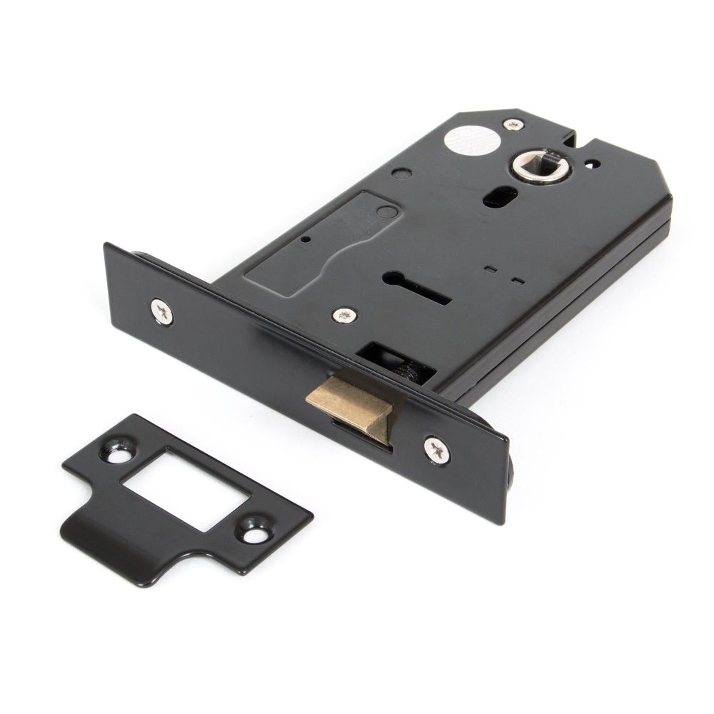 From The Anvil - Black 5" Horizontal Latch | Sku. 91109 | Trade Door Handles.