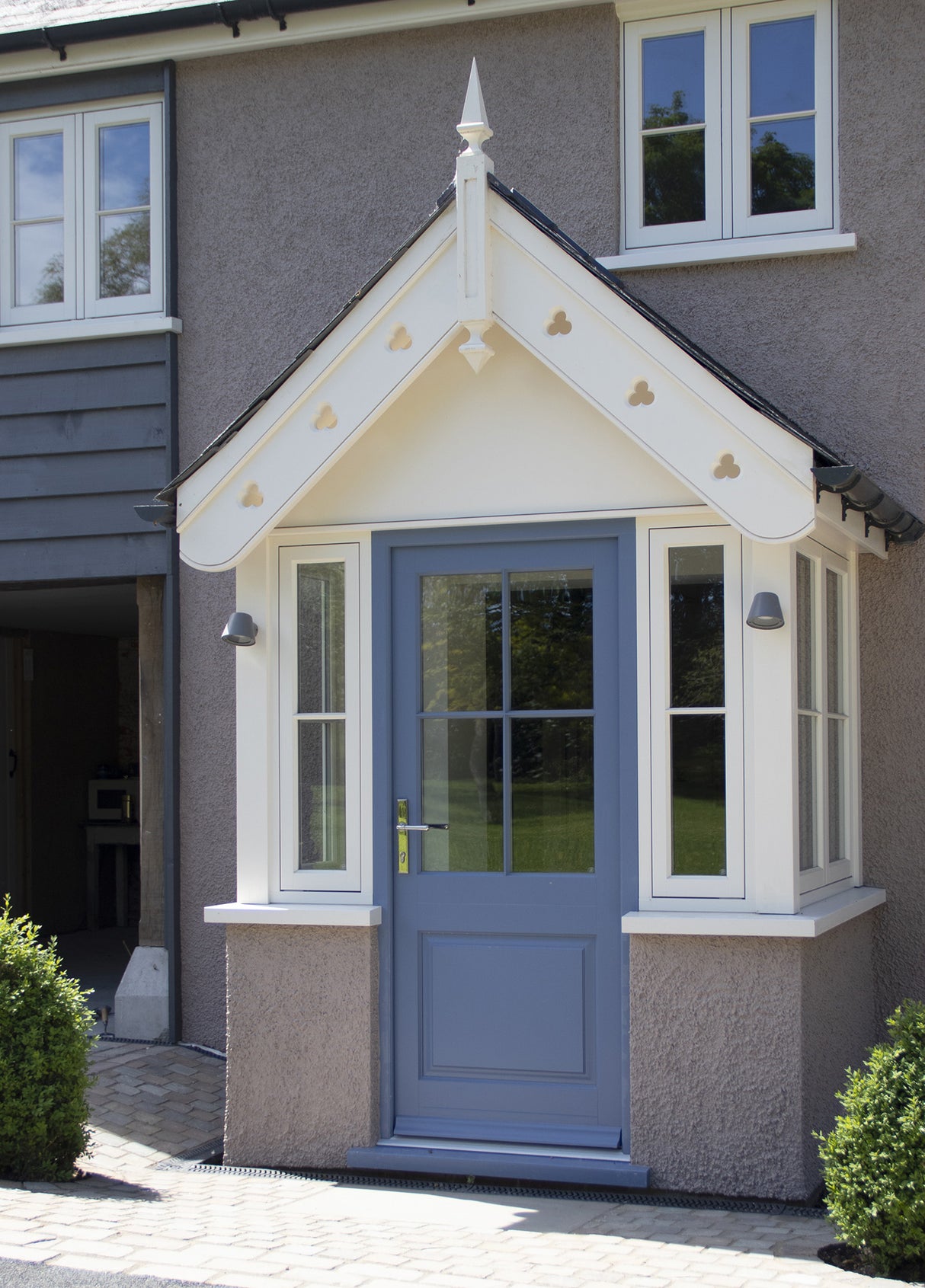 From The Anvil - Polished Nickel Newbury Slimline Lever Espag. Lock Set | Sku. 91427 | Trade Door Handles.