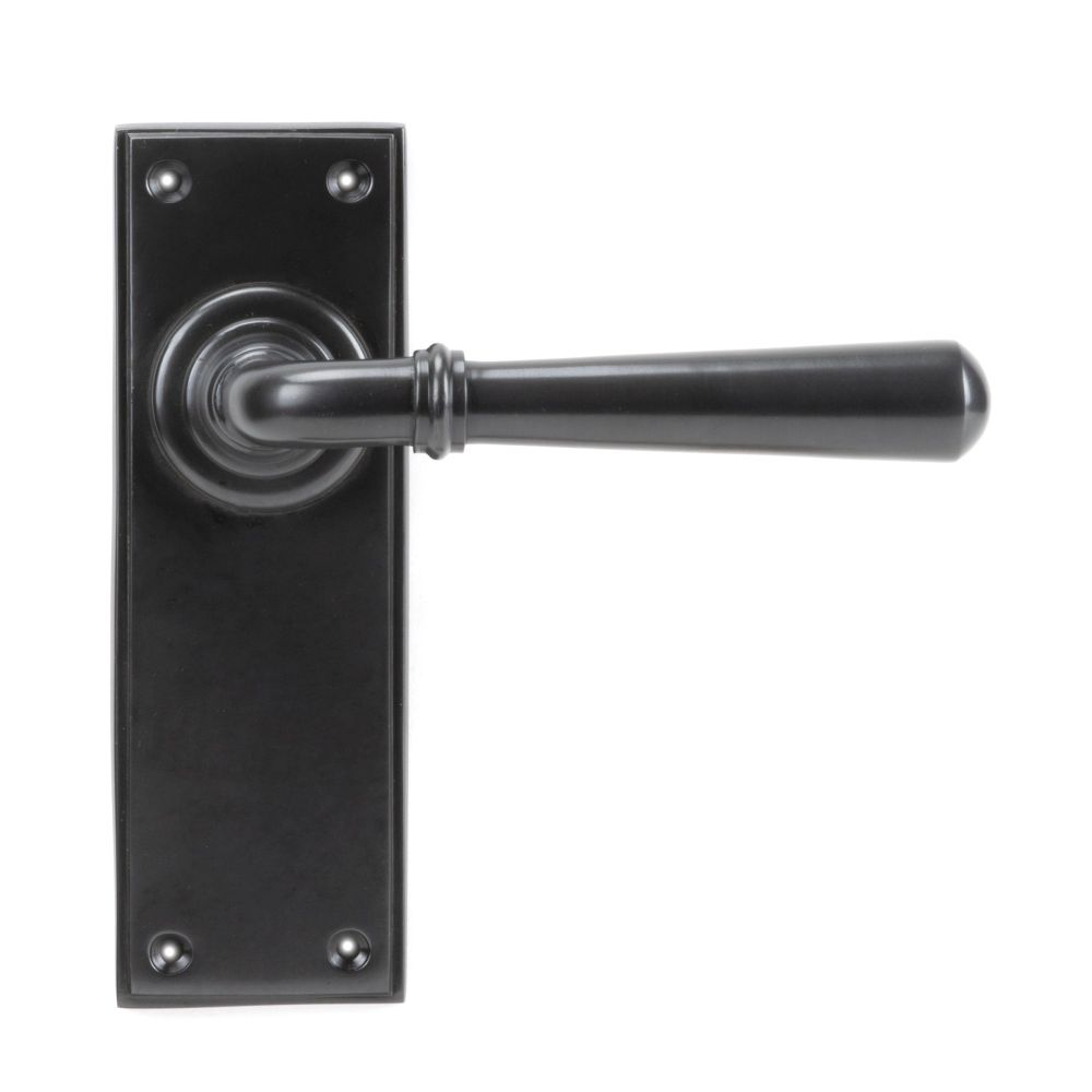 From The Anvil - Aged Bronze Newbury Lever Latch Set | Sku. 91436 | Trade Door Handles.
