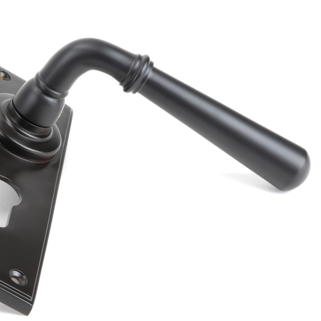 From The Anvil - Aged Bronze Newbury Lever Euro Lock Set | Sku. 91438 | Trade Door Handles.