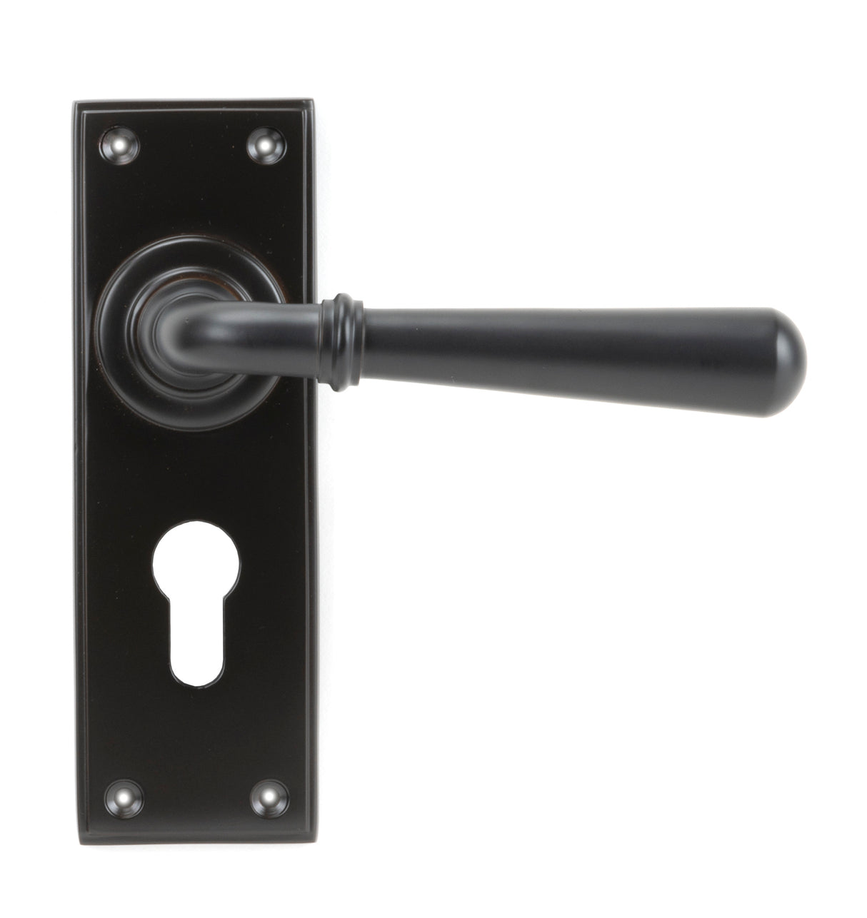 From The Anvil - Aged Bronze Newbury Lever Euro Lock Set | Sku. 91438 | Trade Door Handles.