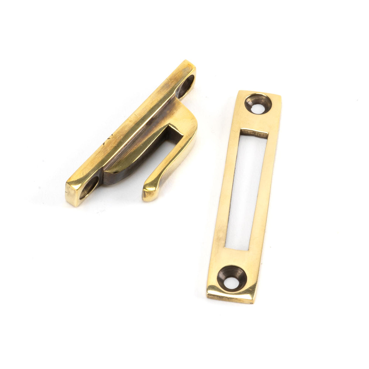 From The Anvil - Aged Brass Locking Newbury Fastener | Sku. 91441 | Trade Door Handles.
