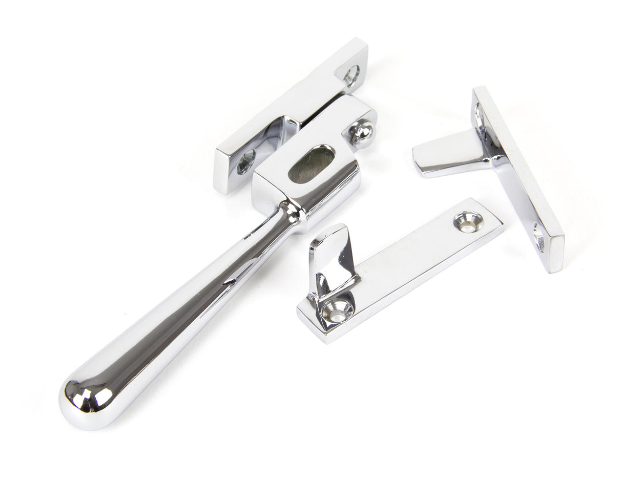 From The Anvil - Polished Chrome Night-Vent Locking Newbury Fastener | Sku. 91449 | Trade Door Handles.