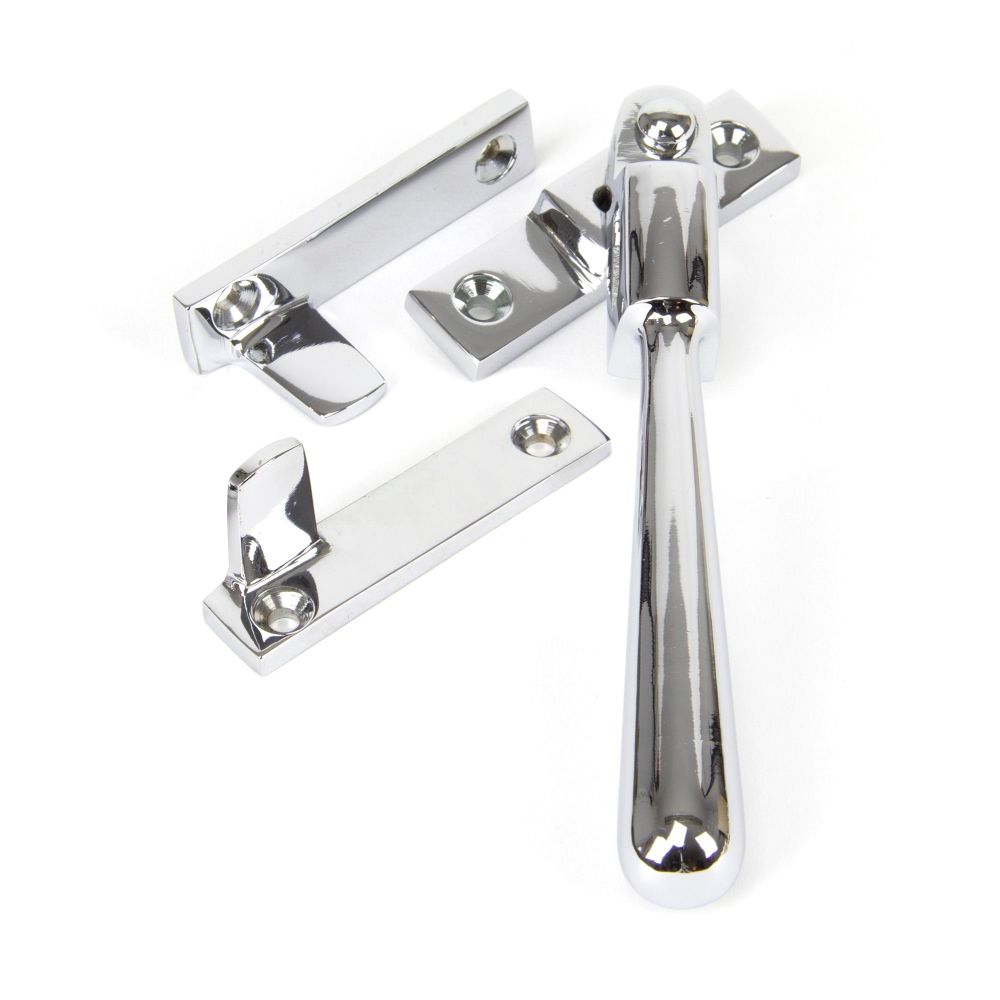 From The Anvil - Polished Chrome Night-Vent Locking Newbury Fastener | Sku. 91449 | Trade Door Handles.