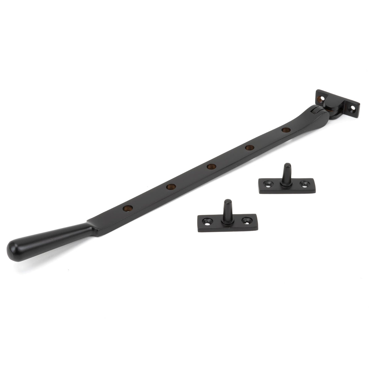 From The Anvil - Aged Bronze 12" Newbury Stay | Sku. 91468 | Trade Door Handles.