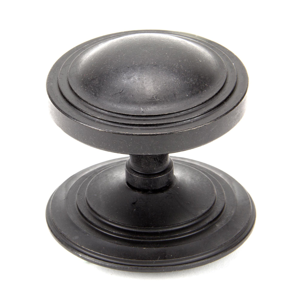From The Anvil - External Beeswax Art Deco Centre Door Knob | Sku. 91486 | Trade Door Handles.