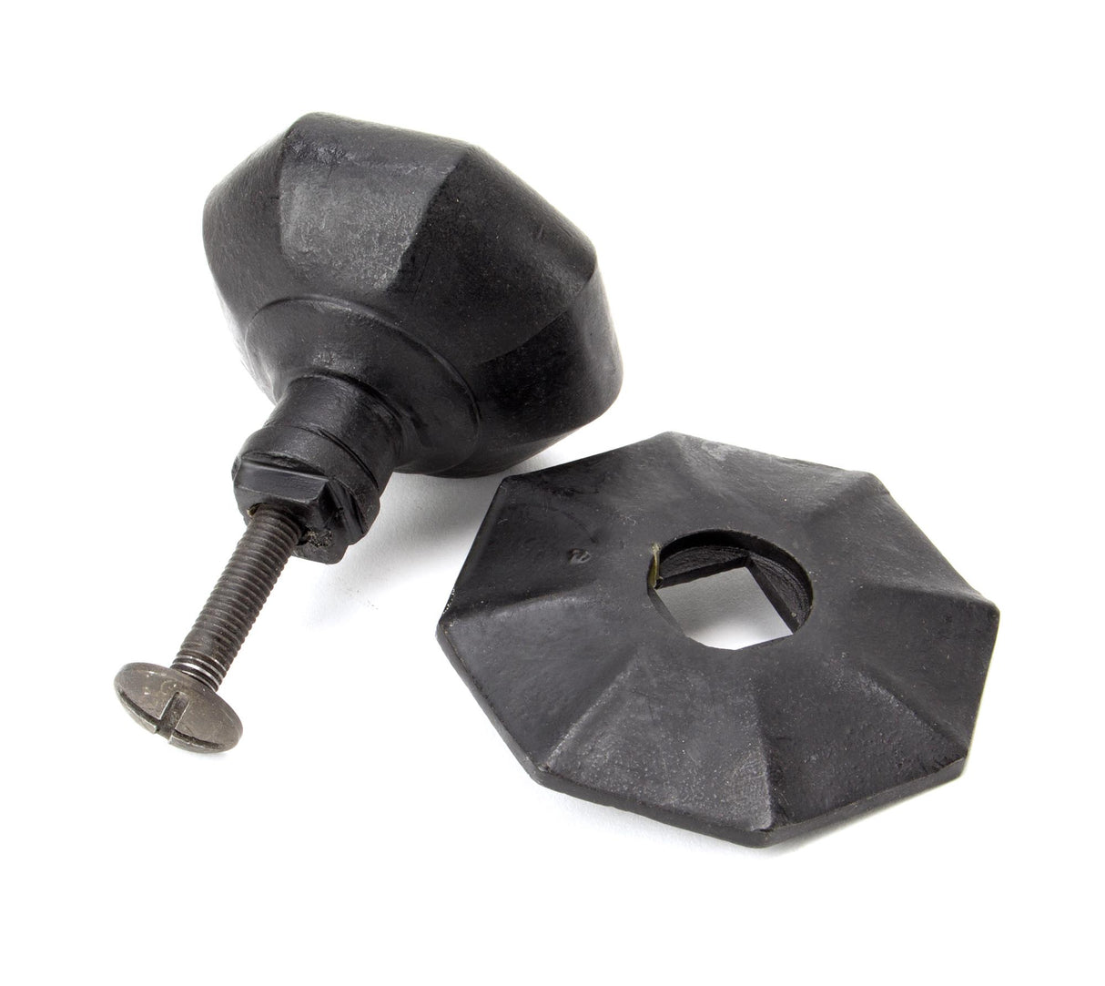 From The Anvil - External Beeswax Octagonal Centre Door Knob | Sku. 91498 | Trade Door Handles.