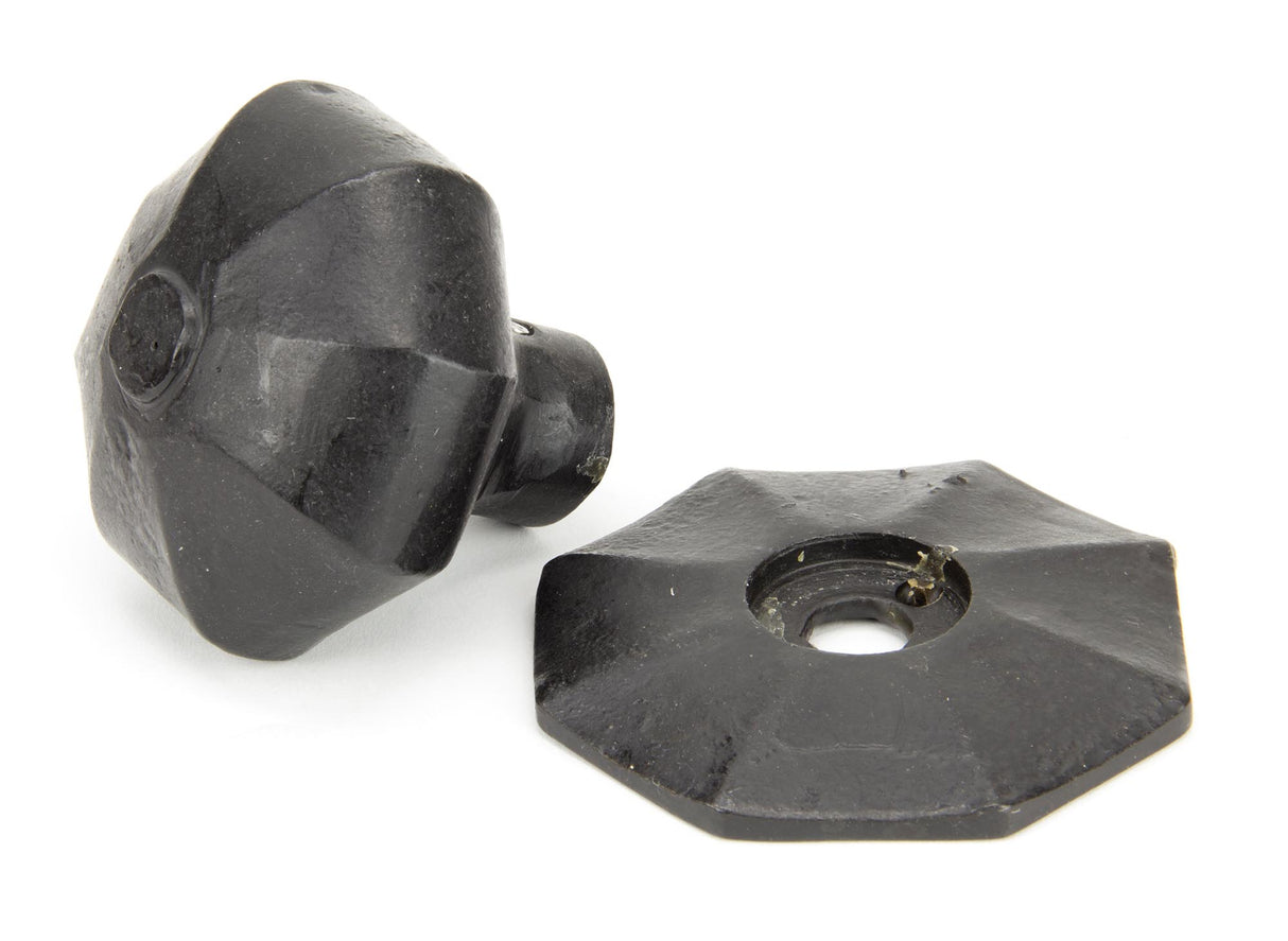 From The Anvil - External Beeswax Large Octagonal Mortice/Rim Knob Set | Sku. 91499 | Trade Door Handles.