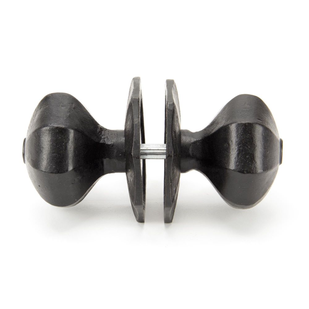 From The Anvil - External Beeswax Large Octagonal Mortice/Rim Knob Set | Sku. 91499 | Trade Door Handles.