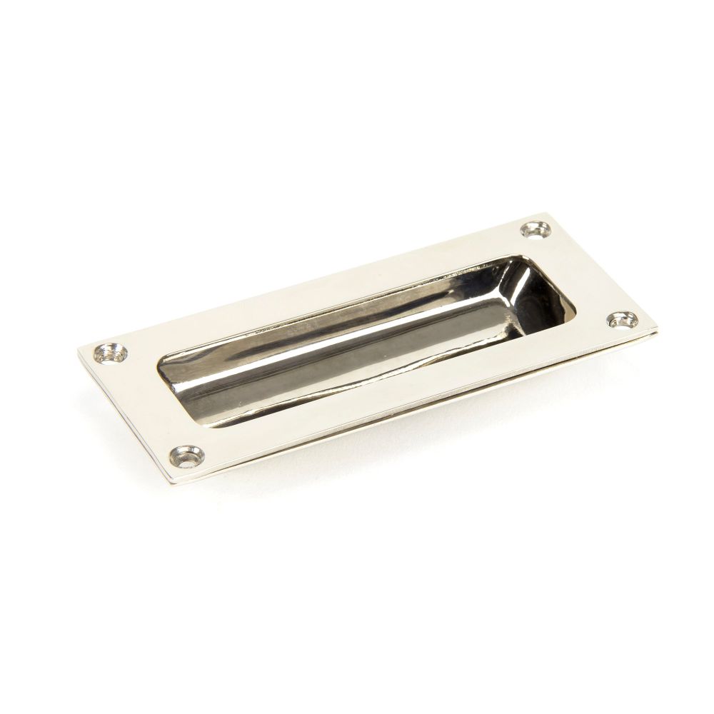 From The Anvil - Polished Nickel Flush Handle | Sku. 91520 | Trade Door Handles.