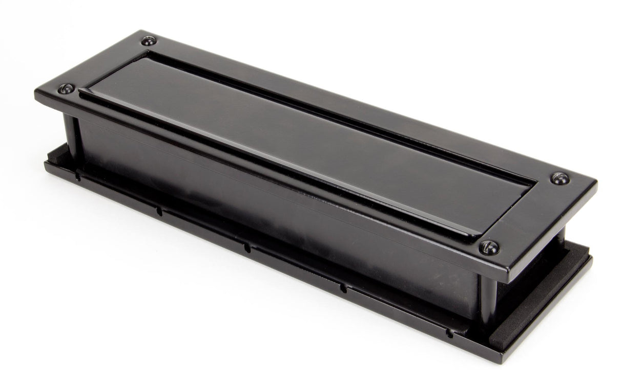 From The Anvil - Black Traditional Letterbox | Sku. 91526 | Trade Door Handles.
