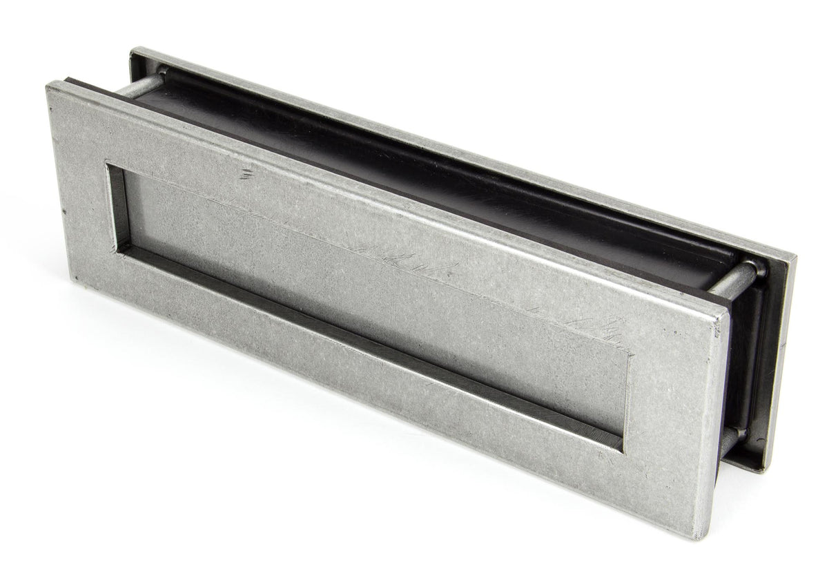 From The Anvil - Pewter Traditional Letterbox | Sku. 91527 | Trade Door Handles.