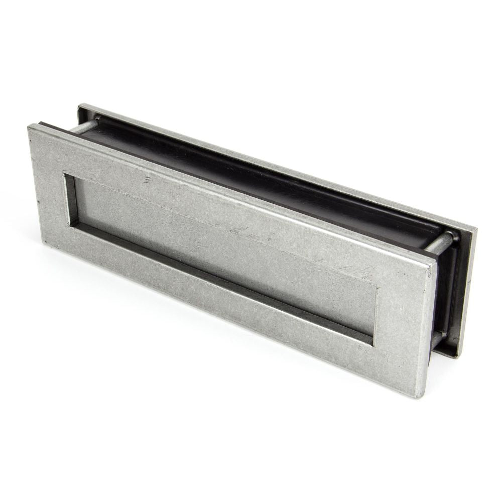 From The Anvil - Pewter Traditional Letterbox | Sku. 91527 | Trade Door Handles.