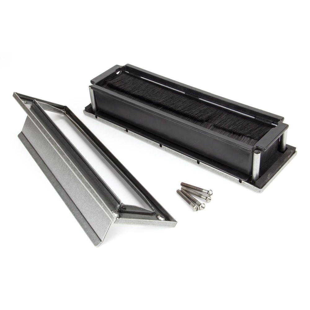 From The Anvil - Pewter Traditional Letterbox | Sku. 91527 | Trade Door Handles.