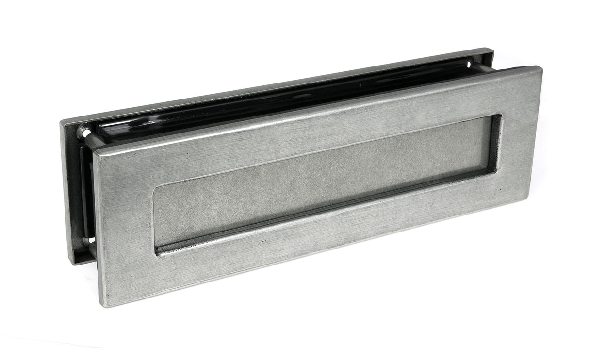 From The Anvil - Pewter Traditional Letterbox | Sku. 91527 | Trade Door Handles.