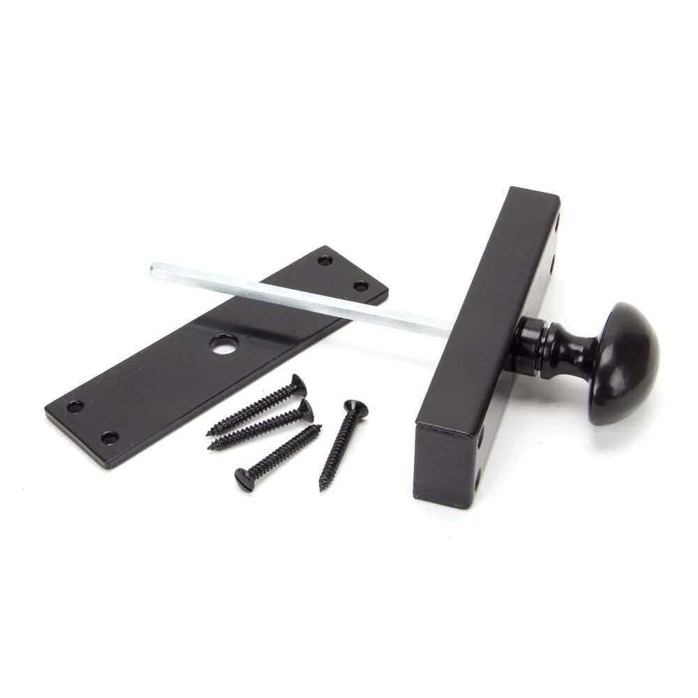 From The Anvil - Black knob for Cremone Bolt | Sku. 91791 | Trade Door Handles.