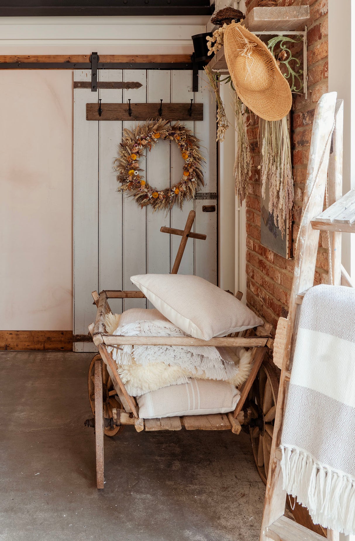 From The Anvil - 100kg Black Sliding Door Hardware Kit (2m Track) | Sku. 91793 | Trade Door Handles.