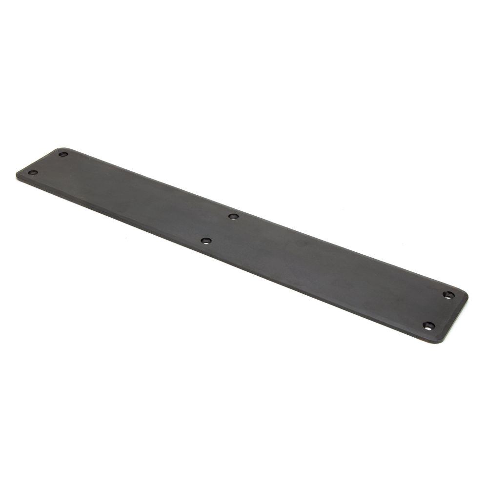 From The Anvil - Beeswax 400mm Plain Fingerplate | Sku. 91795 | Trade Door Handles.