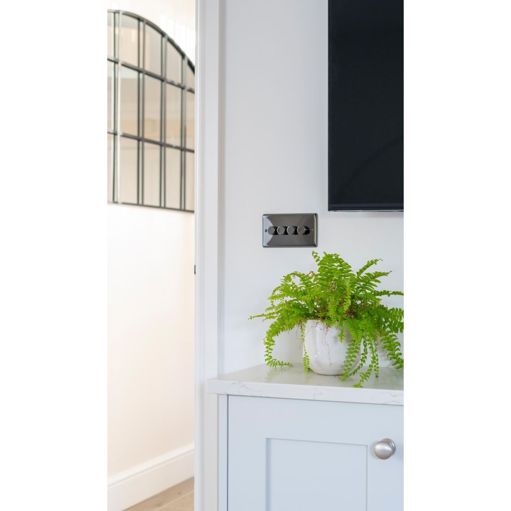 From The Anvil - BN Quad LED Dimmer Switch | Sku. 91816 | Trade Door Handles.