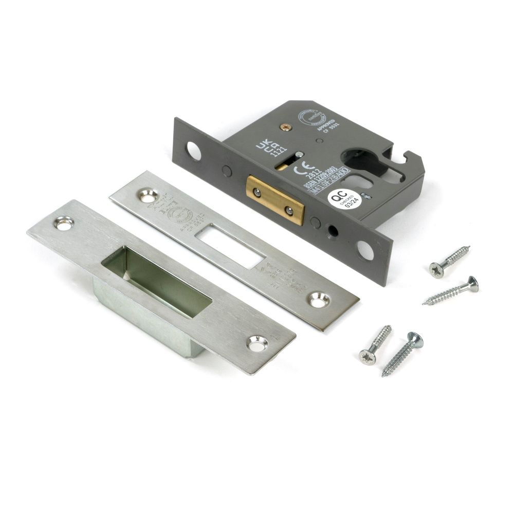 From The Anvil - SSS 2½" Euro Profile Dead Lock | Sku. 91842 | Trade Door Handles.