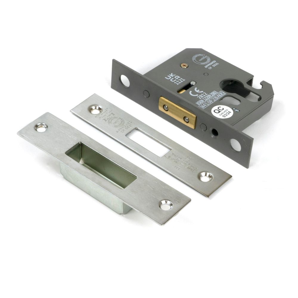 From The Anvil - SSS 2½" Euro Profile Dead Lock | Sku. 91842 | Trade Door Handles.
